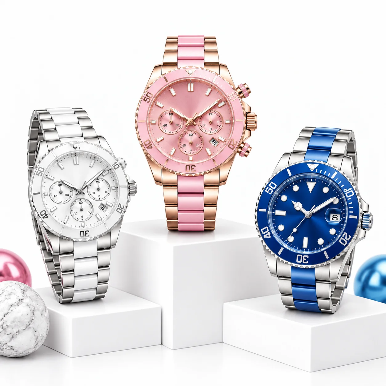 Colorful watches
